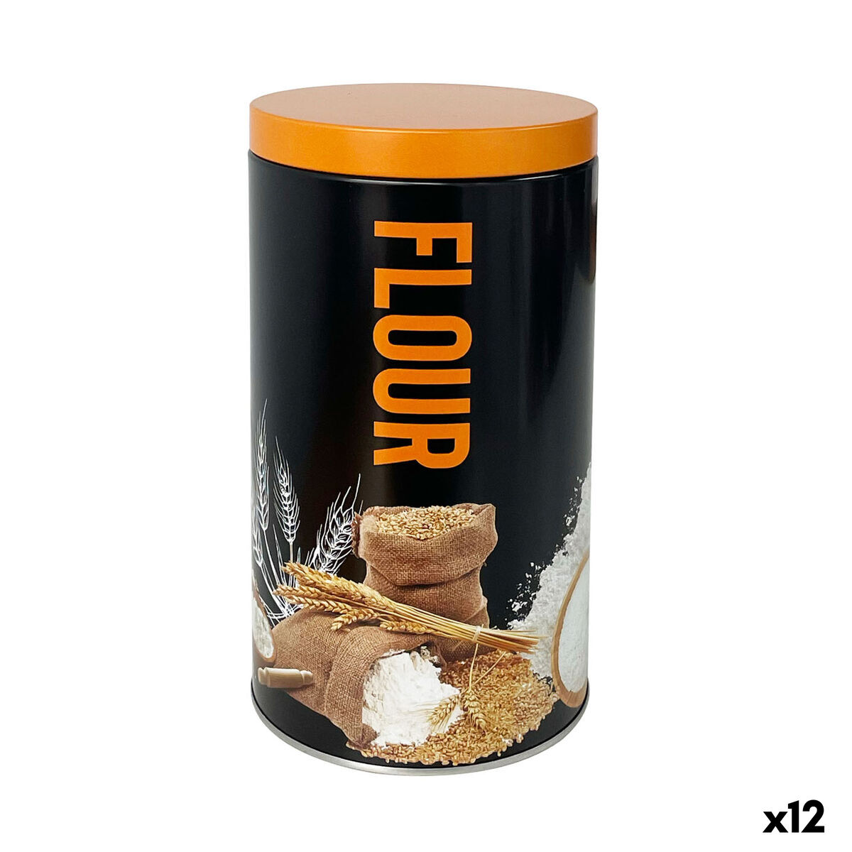Bote Quttin Flour Metal (12 Unidades)