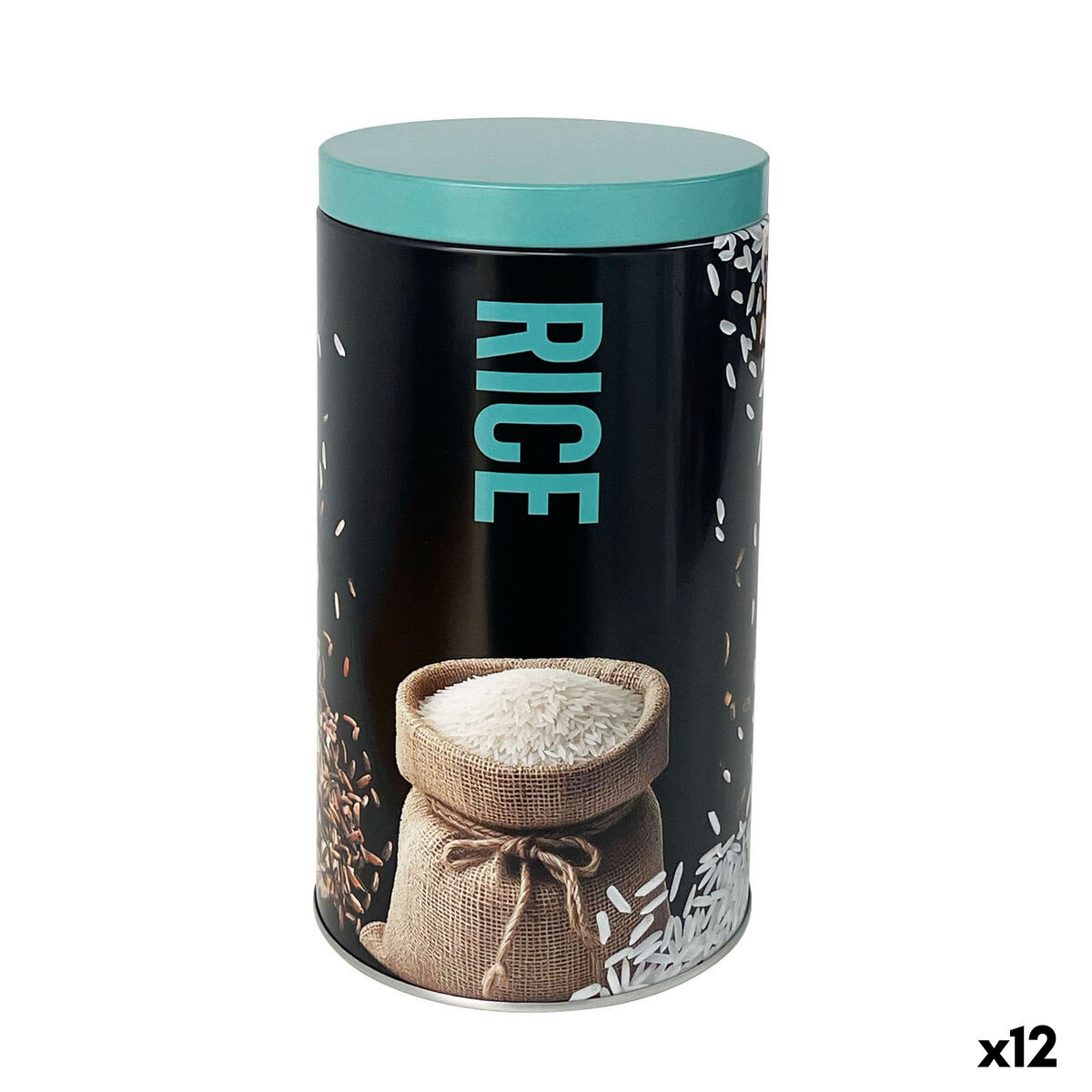 Bote Quttin Rice Metal (12 Unidades)