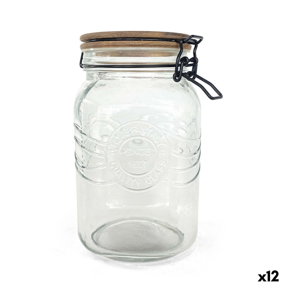 Frasco La Mediterránea Transparente 1,5 L (12 Unidades)
