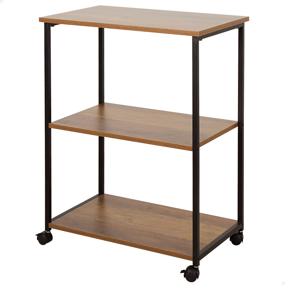 Estantes Max Home Ferro Madeira MDF 3 Prateleiras 48 X 62 X 30 CM