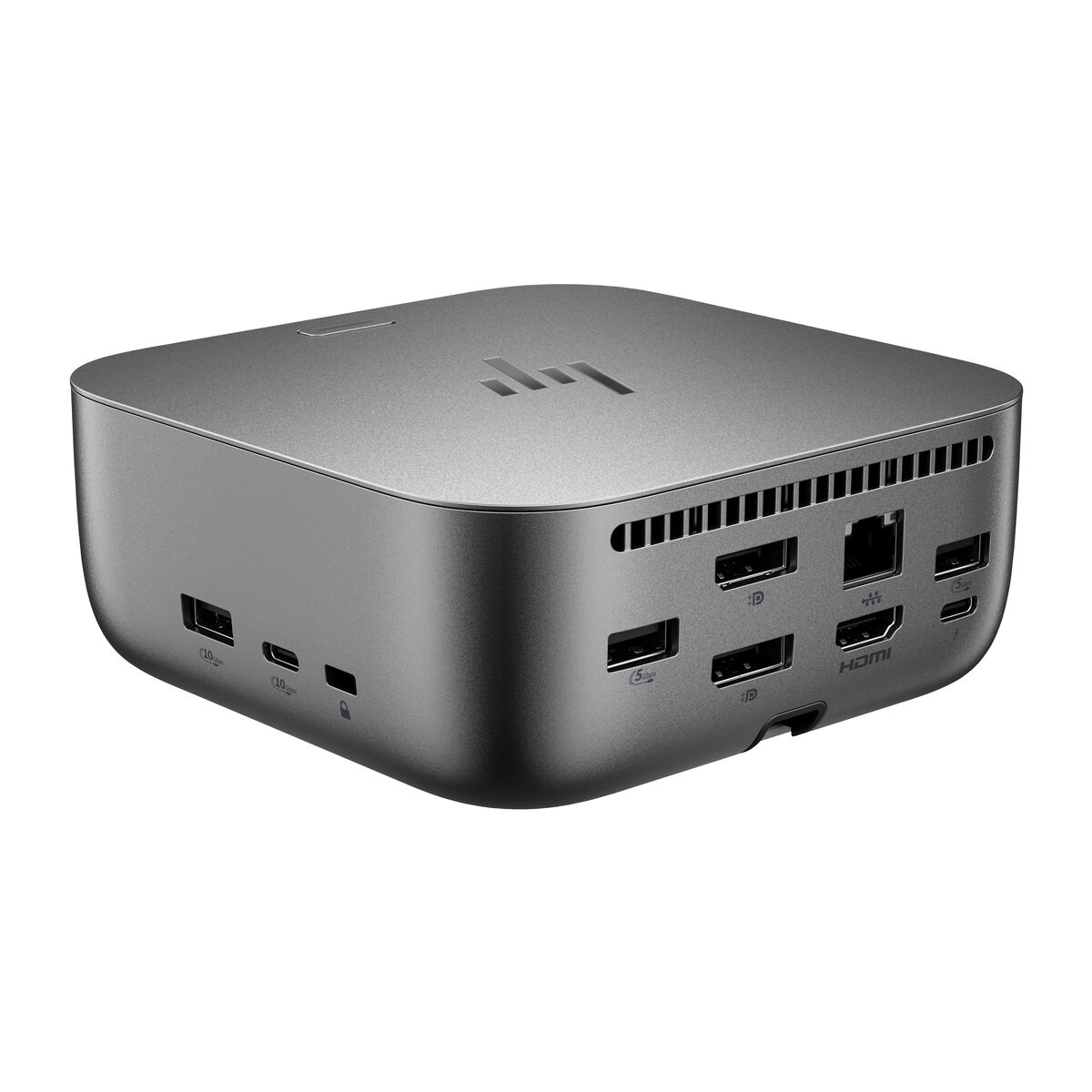 Hub USB HP 9X472UT#ABB Cinzento 100 W