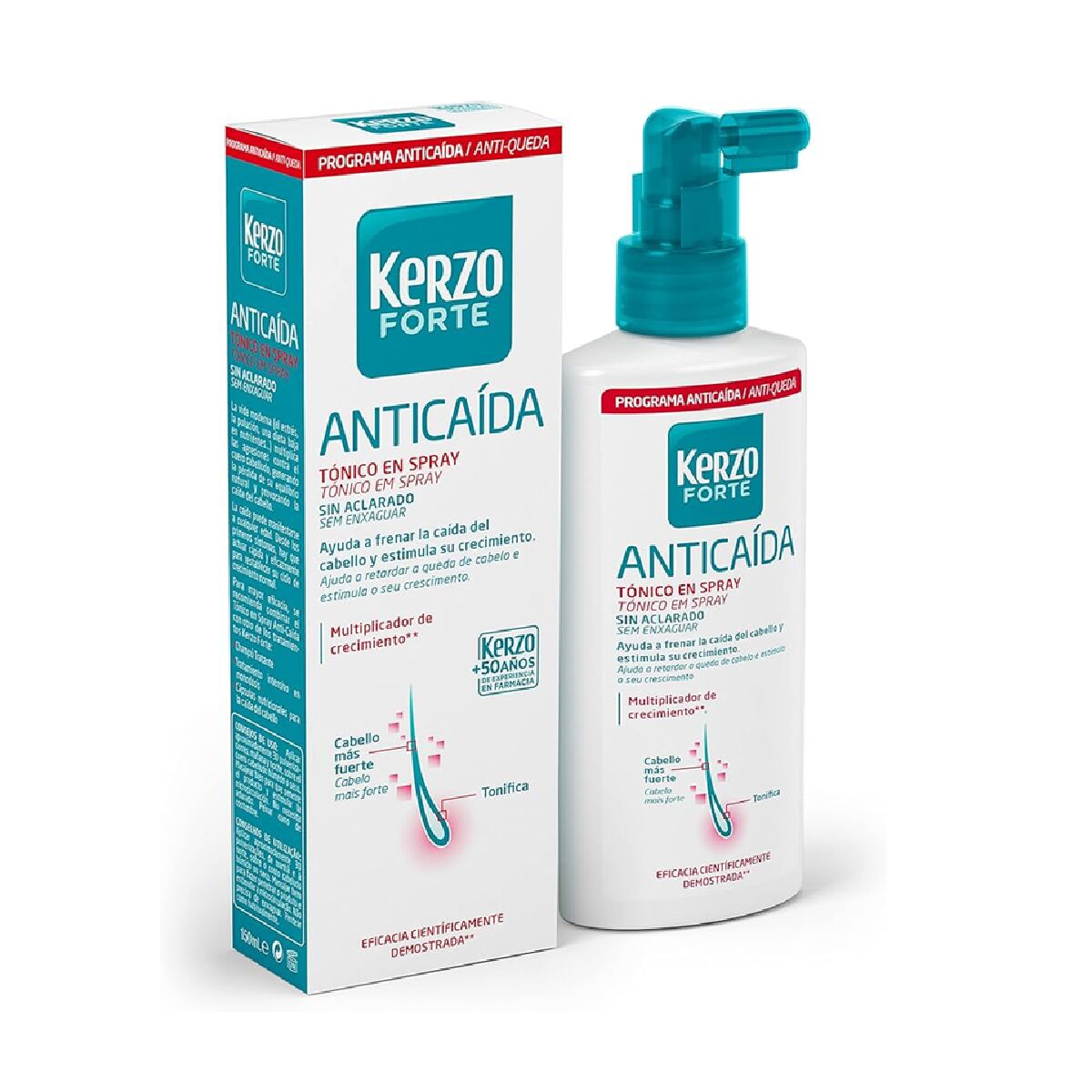 Loção Capilar Antiqueda Kerzo Forte 175 ml