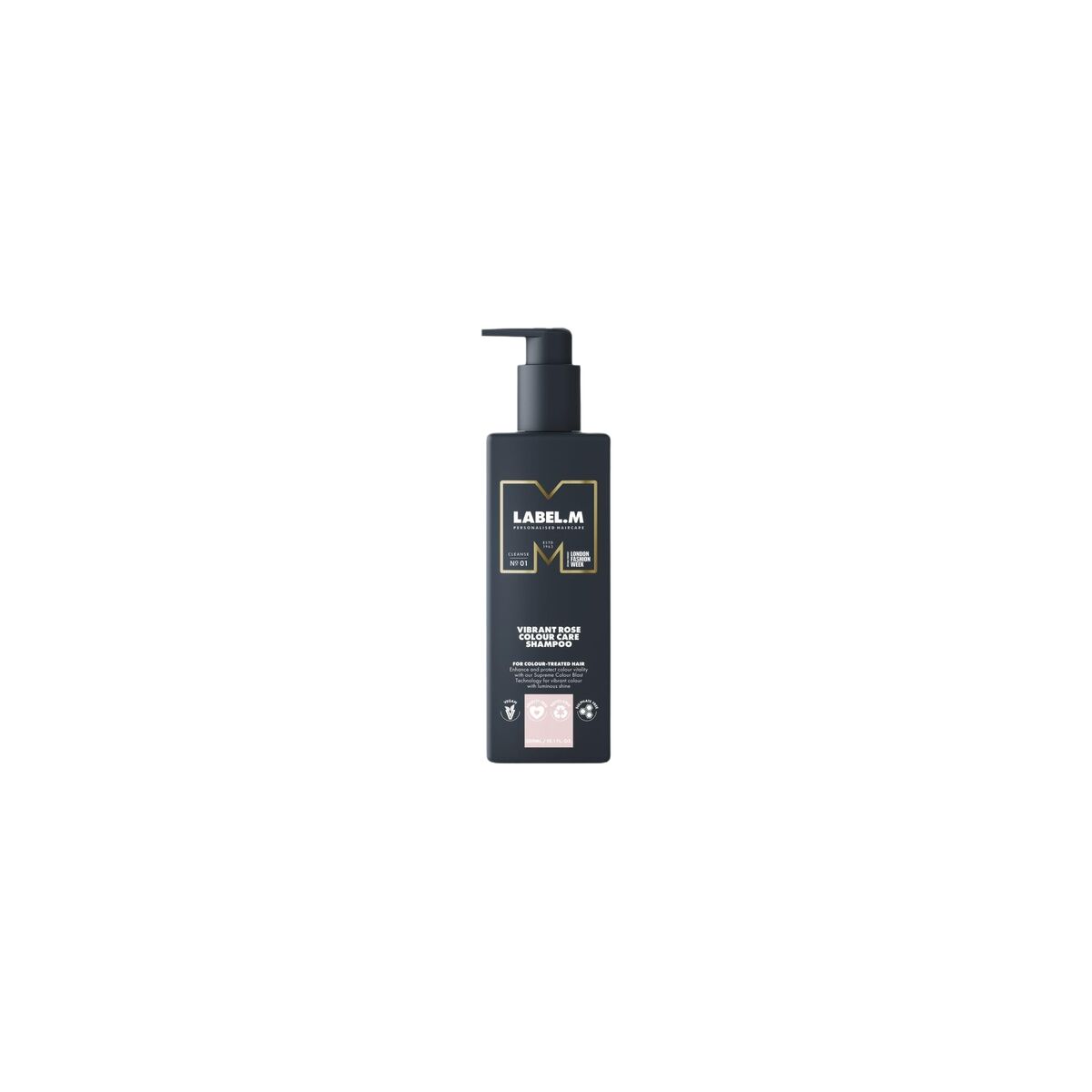 Champô para Cabelo Pintado Label.M Vibrant Rose 1 L