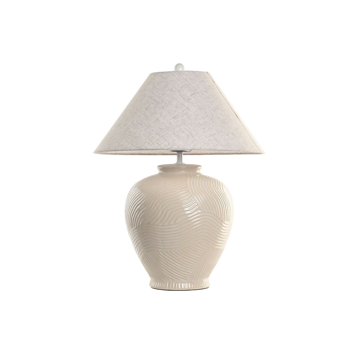 Lâmpada de mesa Home ESPRIT Creme 50 W 220 V