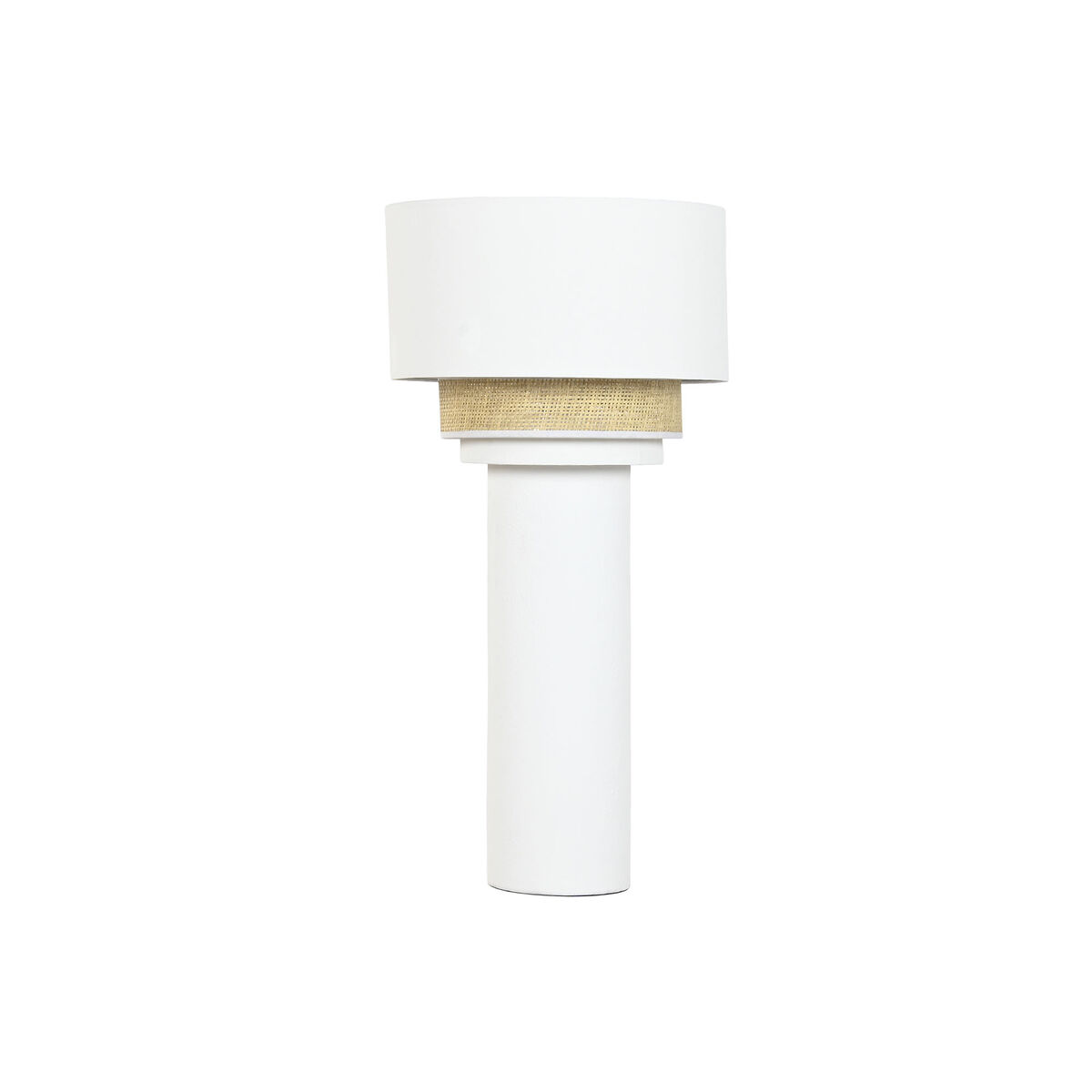 Luminária de chão Home ESPRIT Branco Natural 220 V