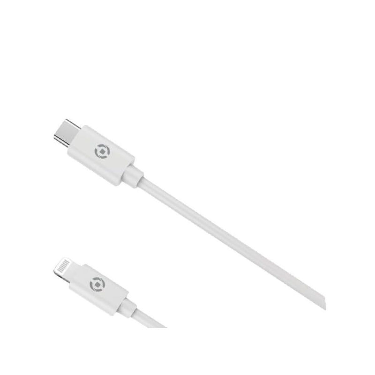 Cabo USB-C para Lightning Celly USBCLIGHTSP Preto 1 m
