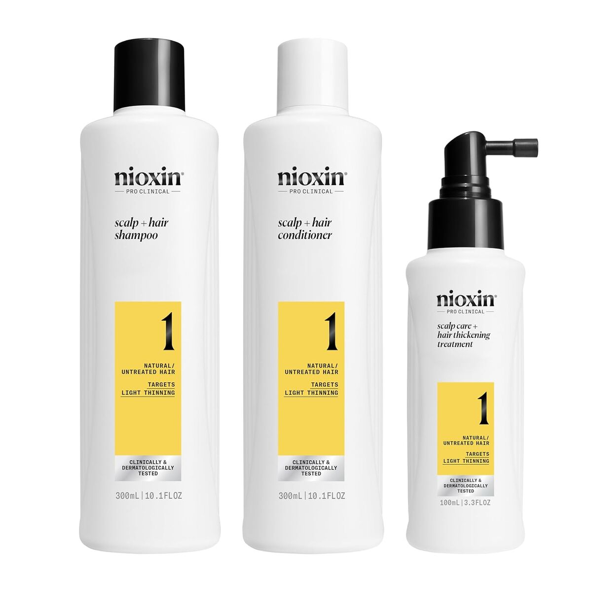Tratamento Antiqueda Nioxin Loyalty Kit System 1 3 Peças