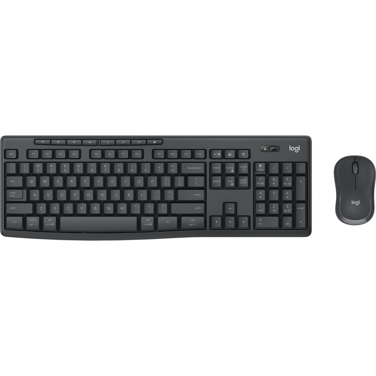 Teclado e Rato Logitech 920-012073 Grafite Inglês QWERTY Qwerty UK