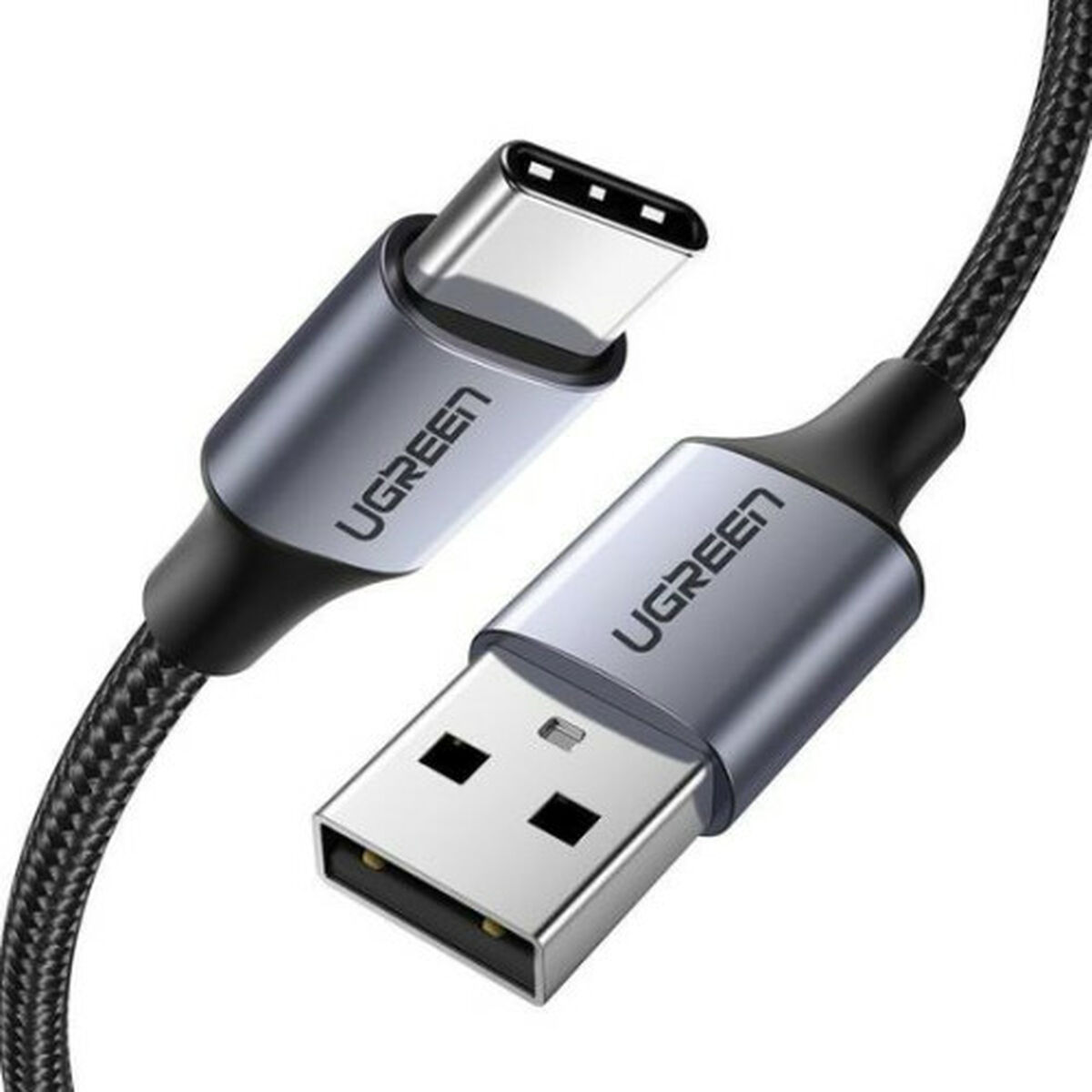Cabo USB para Lightning Ugreen 60126 Preto Cinzento 1 m