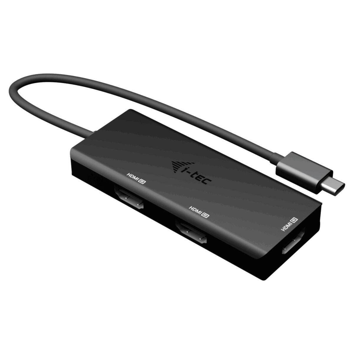 Hub USB i-Tec C31TRIPLE4KHDMIPD Preto