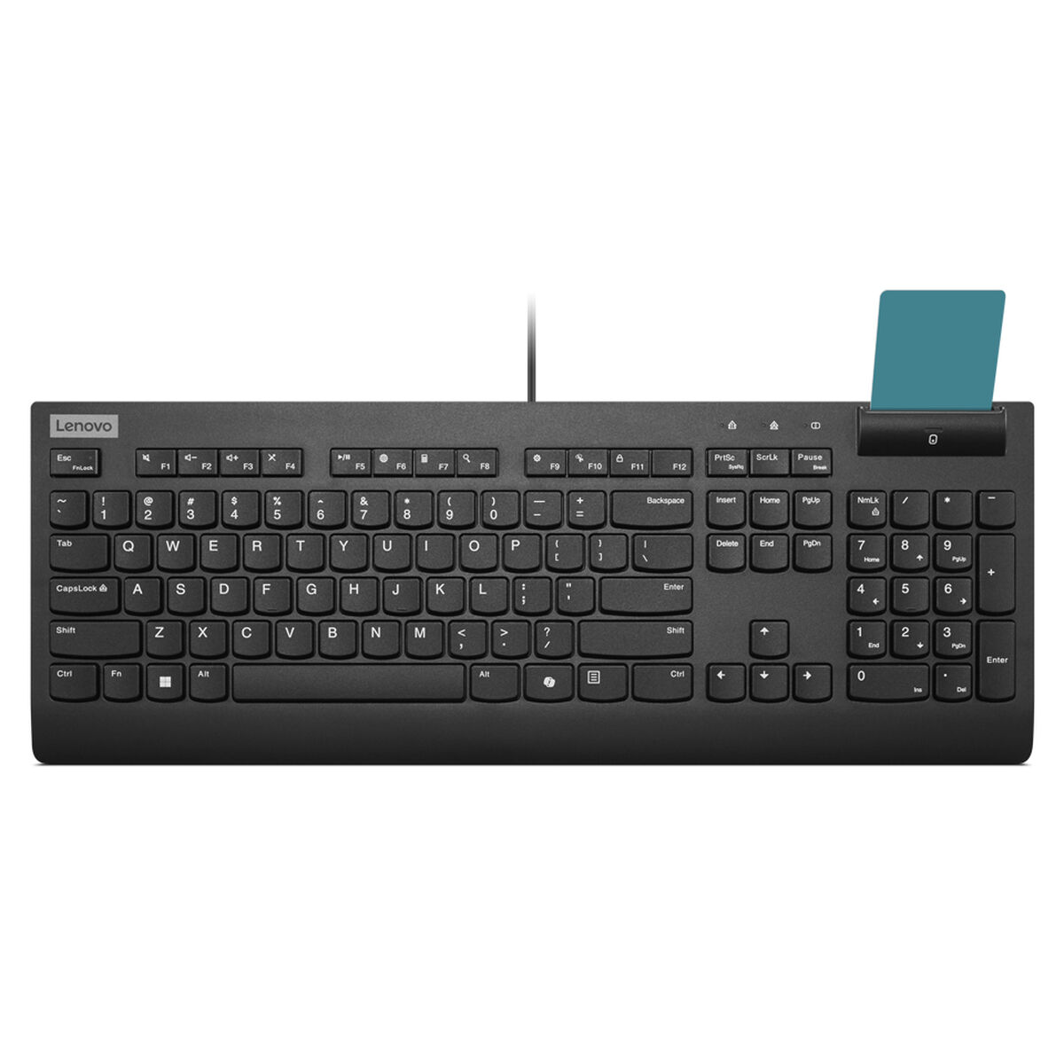Teclado Lenovo 4Y41R64707 Preto Qwerty espanhol