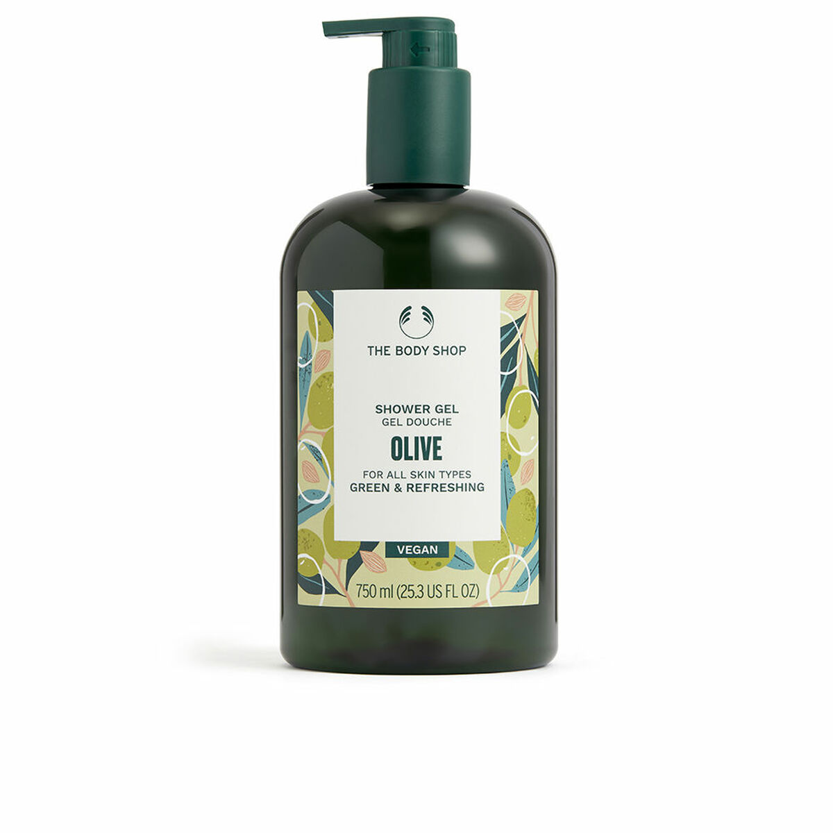 Gel de duche The Body Shop Olive 750 ml