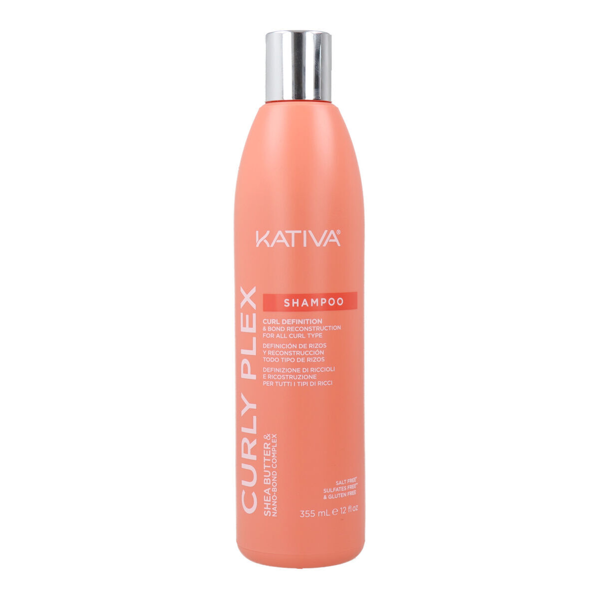 Champô para Cabelo Encaracolado Kativa KATIVA CURLY PLEX 355 ml