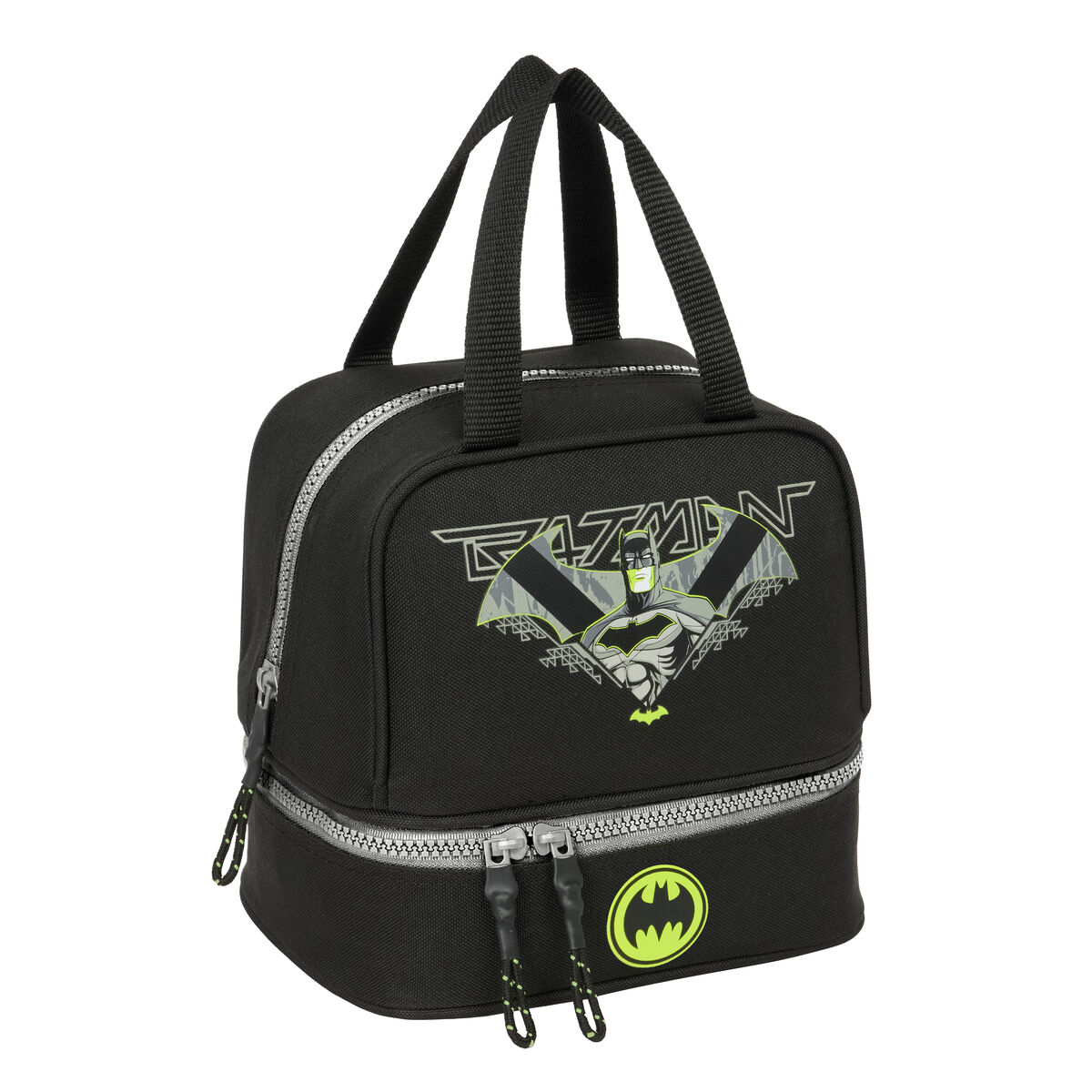 Lancheira Safta Game over 20 x 20 x 15 cm Preto 2 L