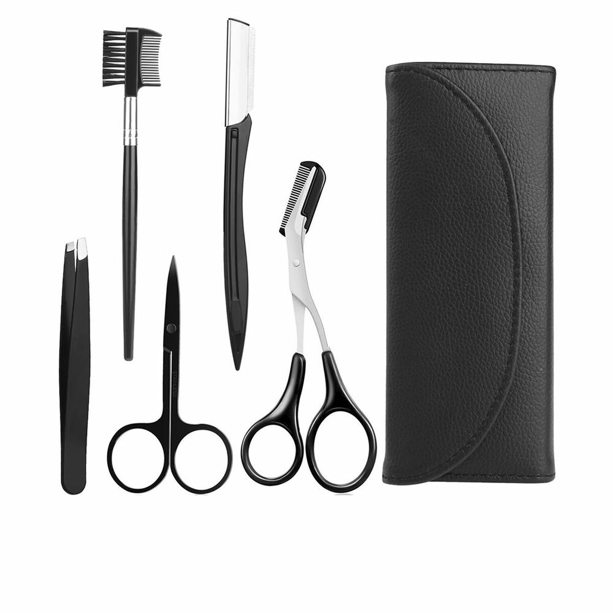 Kit de depilação Paloma Beauties ACCESSOIRE BEAUTÉ Sobrancelhas 4 Peças