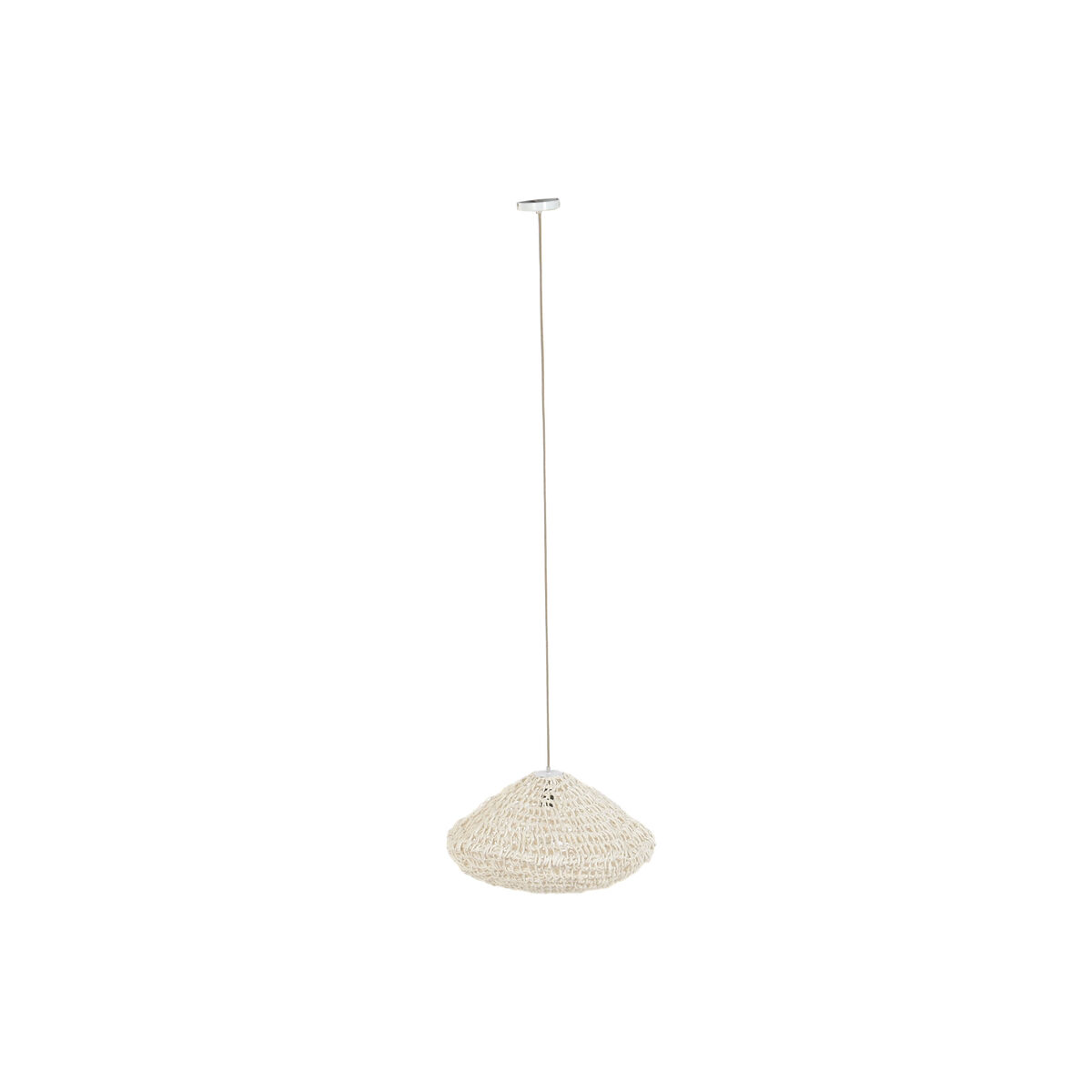 Candeeiro de teto Home ESPRIT Bege 60 W 65 x 65 x 35 cm