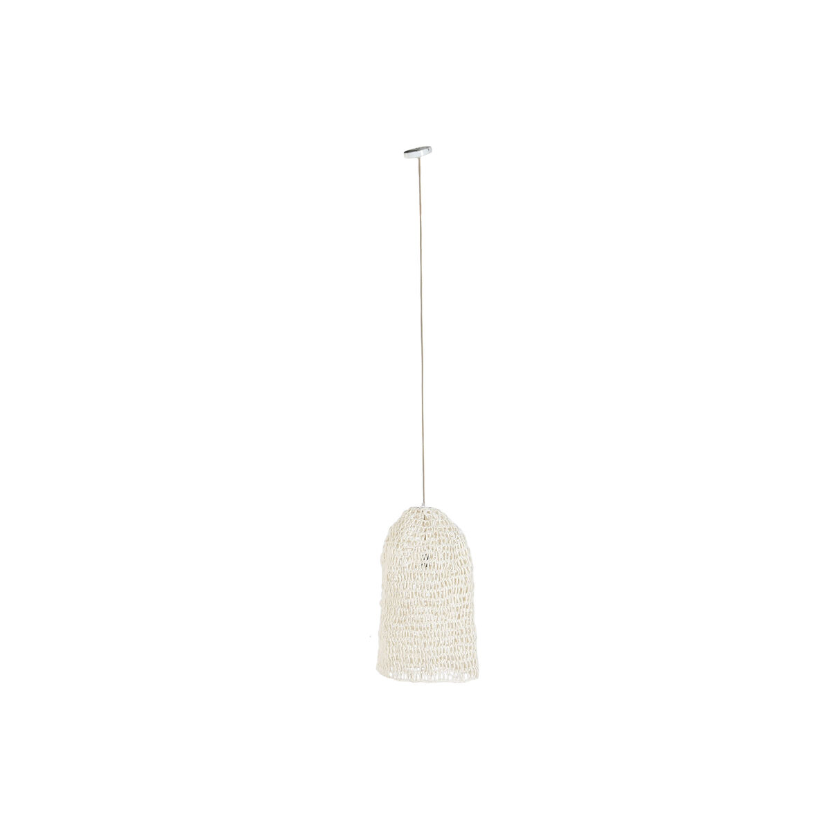 Candeeiro de teto Home ESPRIT Bege 60 W 40 x 40 x 80 cm