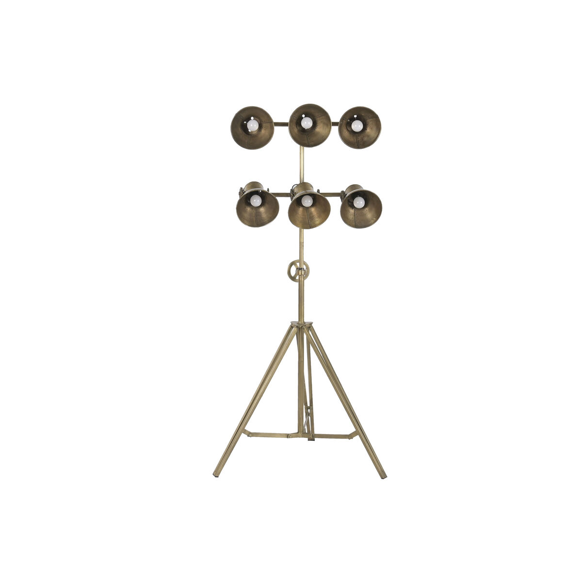 Luminária de chão Home ESPRIT Dourado 220 V 60 X 20 X 176 CM