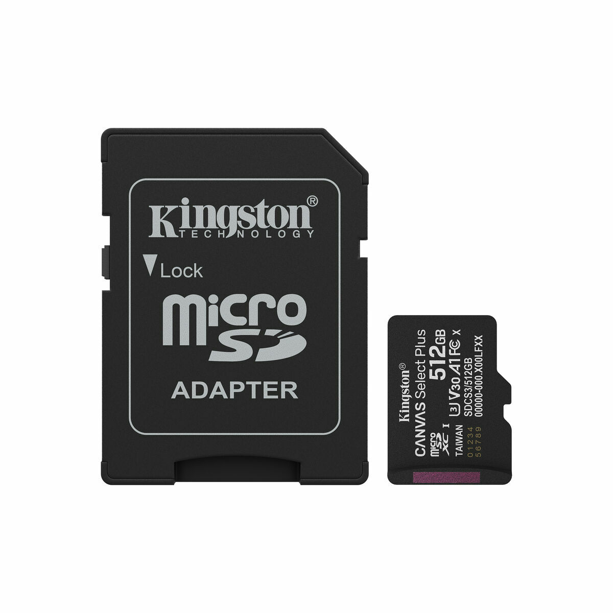 Cartão de Memória Micro SD com Adaptador Kingston 512