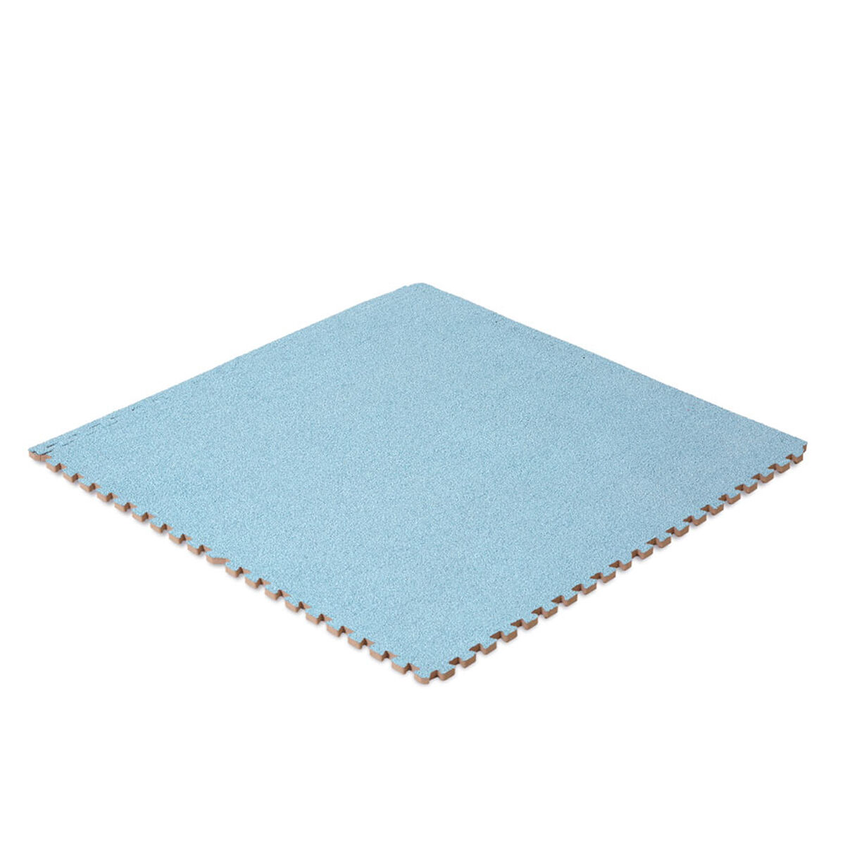 Tapete de jogos 60 x 60 x 1 cm Azul 4 Peças