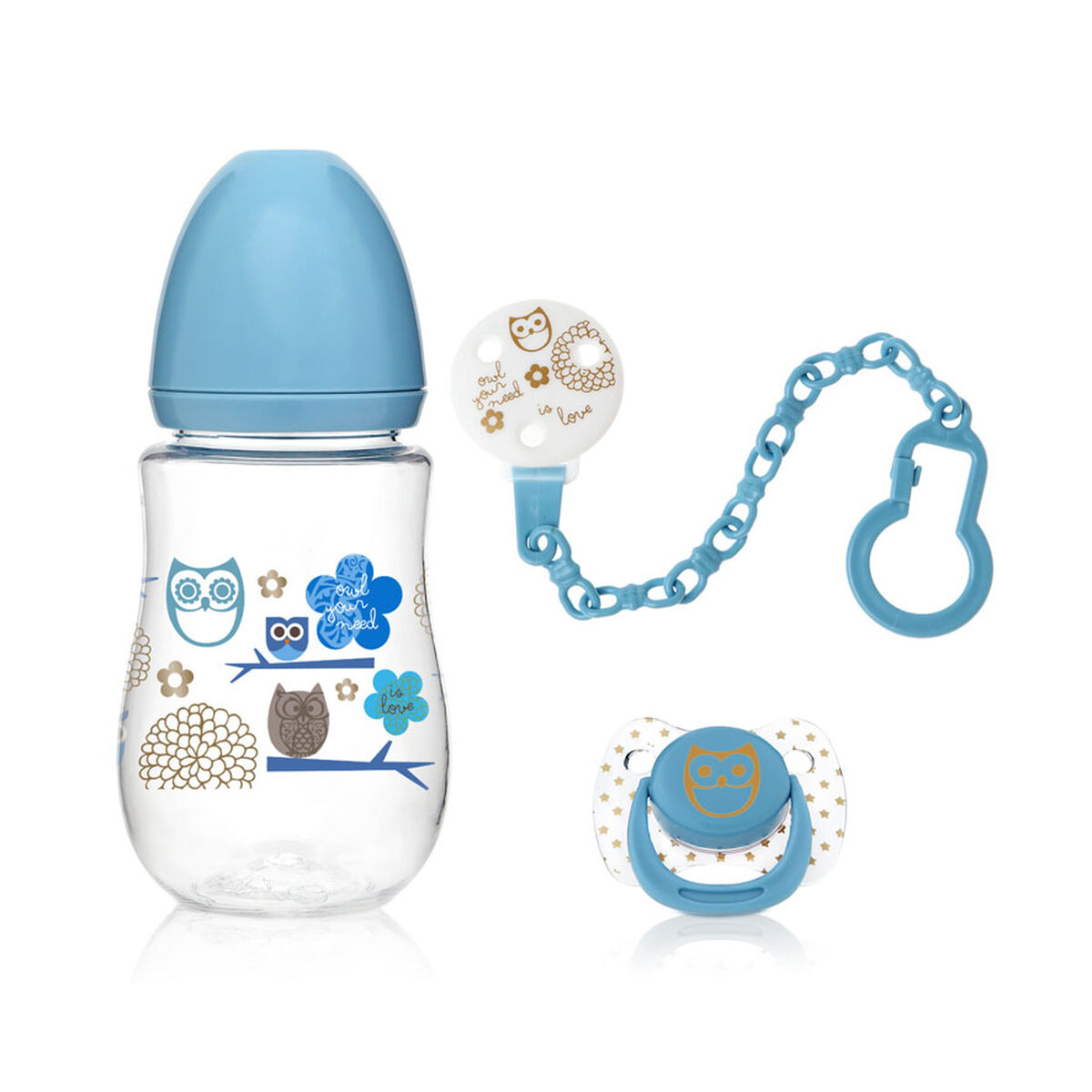 Biberão 250 ml Azul