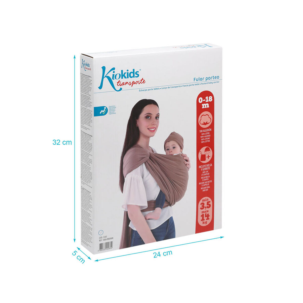 Porta-bebés Laranja