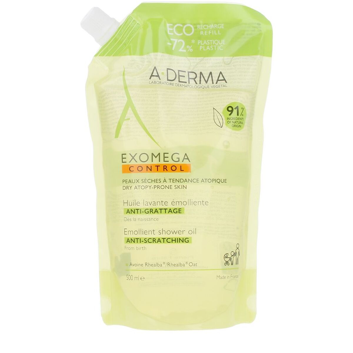 Óleo de Duche A-Derma EXOMEGA CONTROL 500 ml