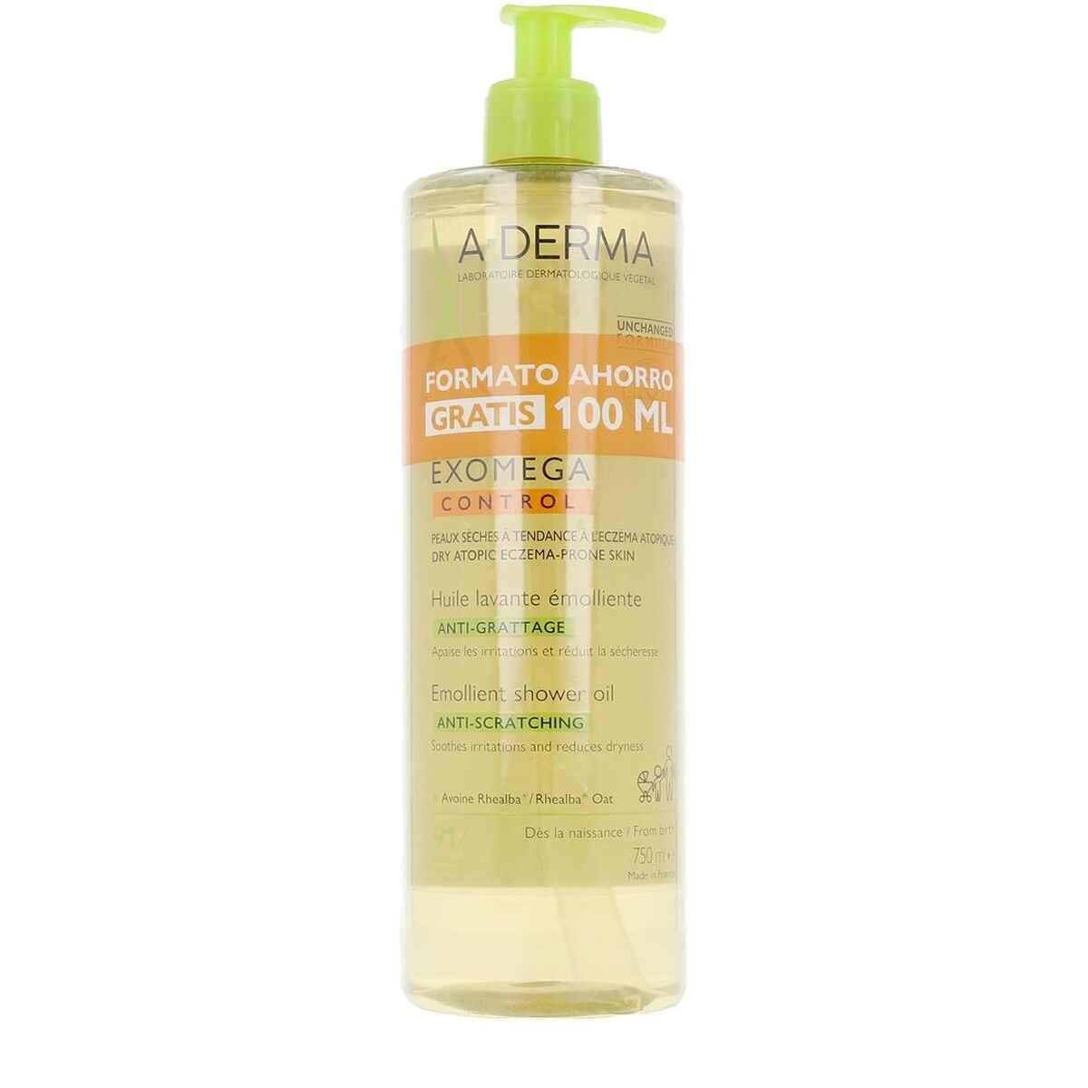 Óleo de Duche A-Derma EXOMEGA CONTROL 750 ml