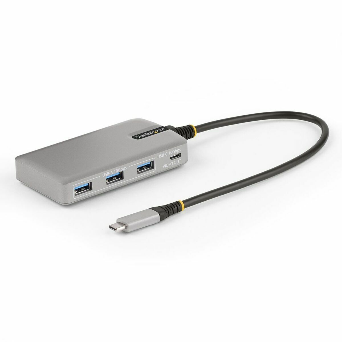 Cabo USB Startech HB31C3A1CDPPD3 Cinzento