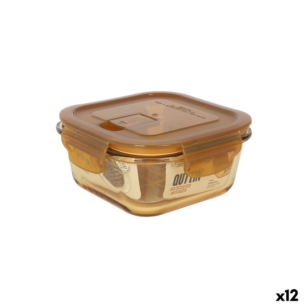 Lancheira Quttin Ambare 550 ml (12 Unidades)