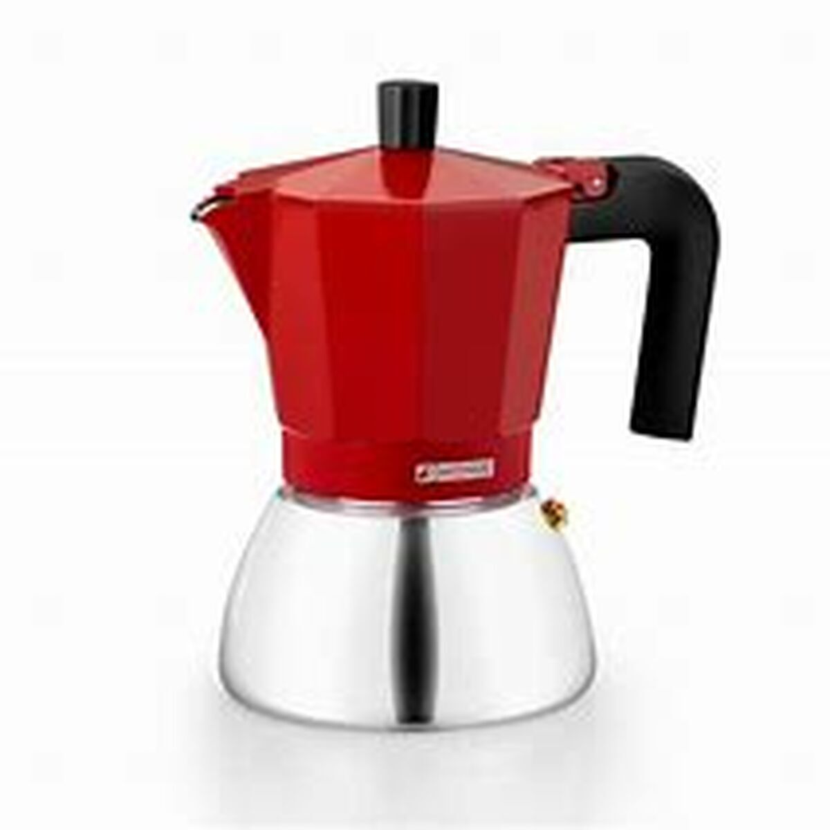 Cafeteira Italiana BRA INOX RED 9T Vermelho 470 ml