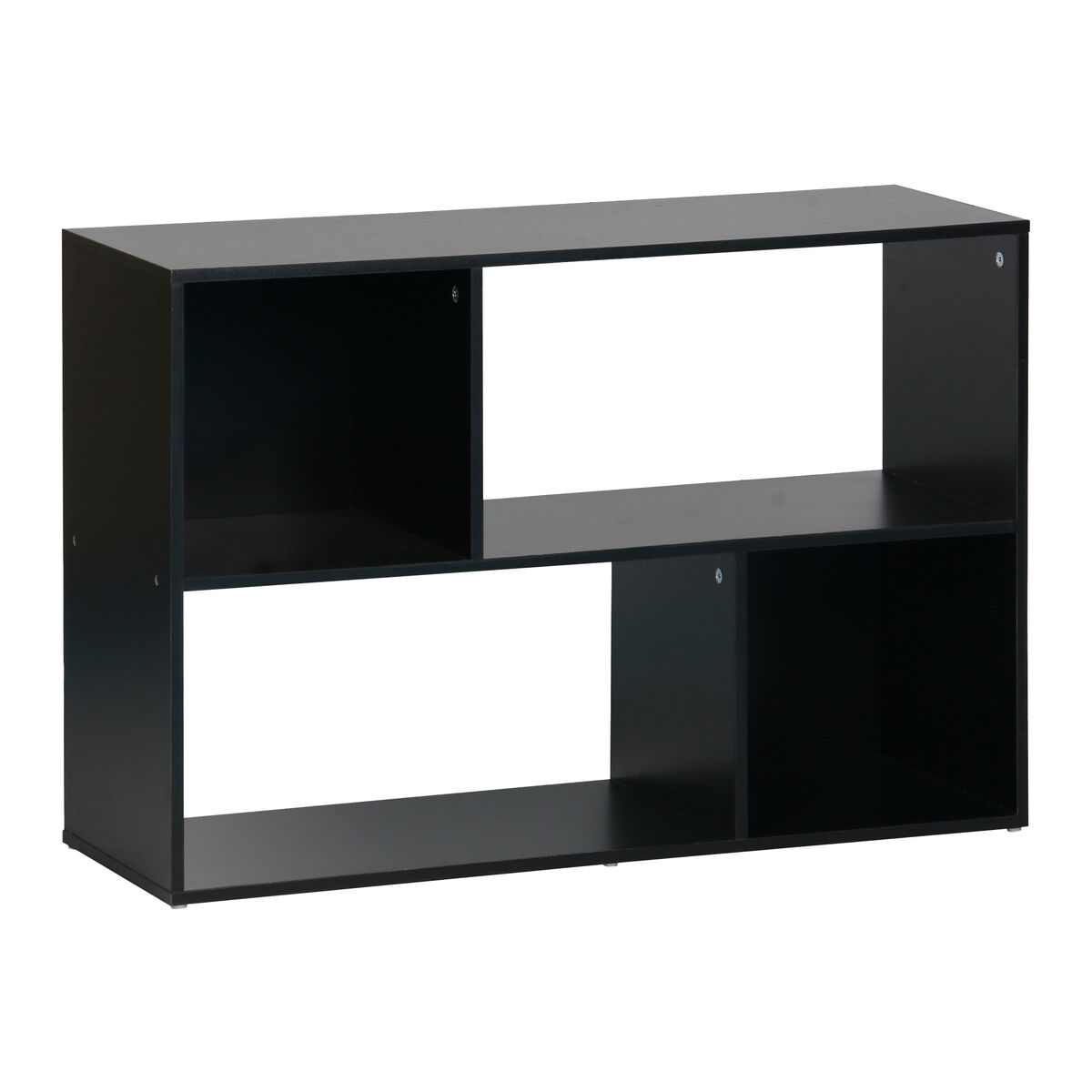 Estantes MobleKit Preto Madeira 85 x 30 x 59 cm