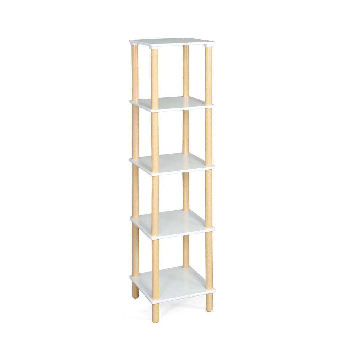 Estantes MobleKit Branco Madeira 35 x 35 x 138 cm