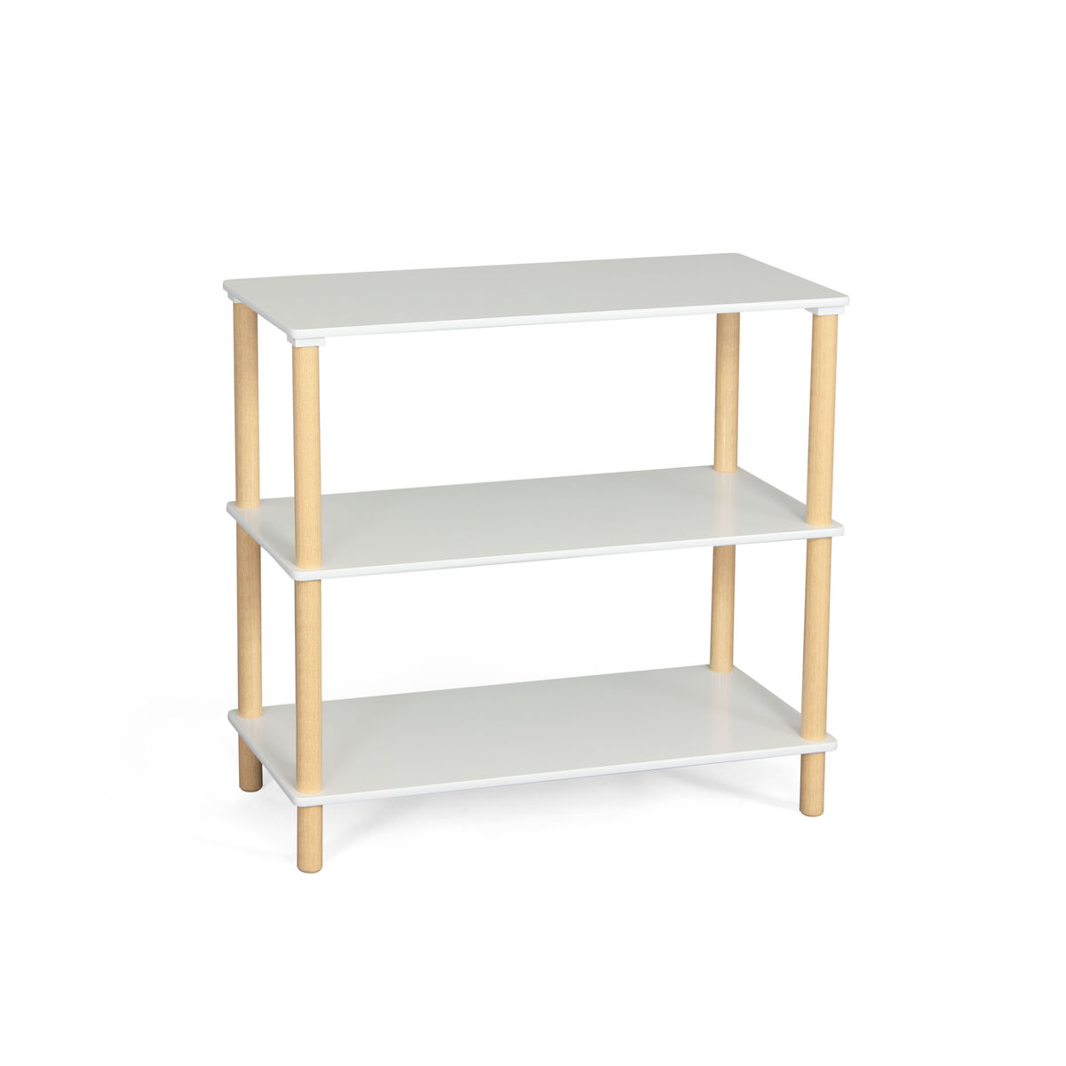 Estantes MobleKit Branco Madeira 80 x 35 x 75 cm