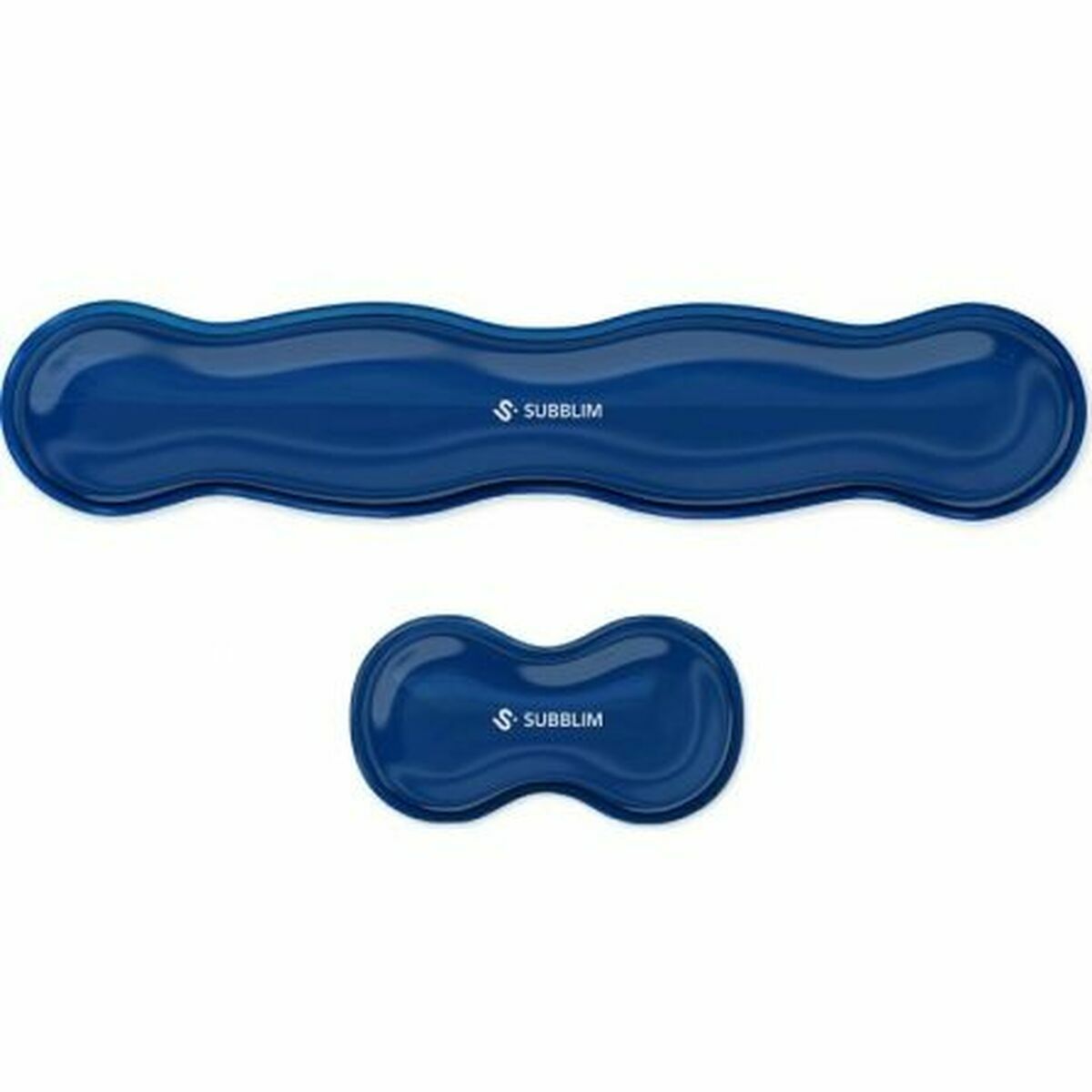Apoio de Pulsos para Teclado Subblim SUBMP04E060 Azul