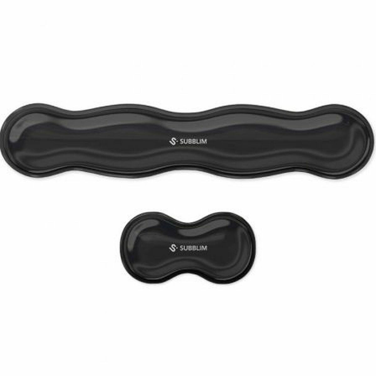 Apoio de Pulsos para Teclado Subblim SUBMP04E061 Preto