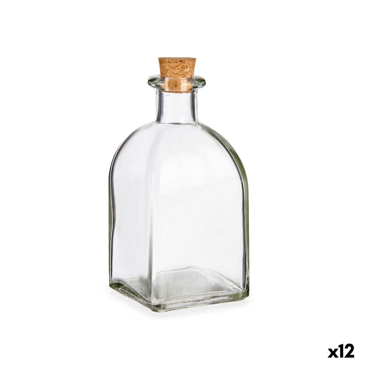 Bote Vivalto Transparente 250 ml (12 Unidades)