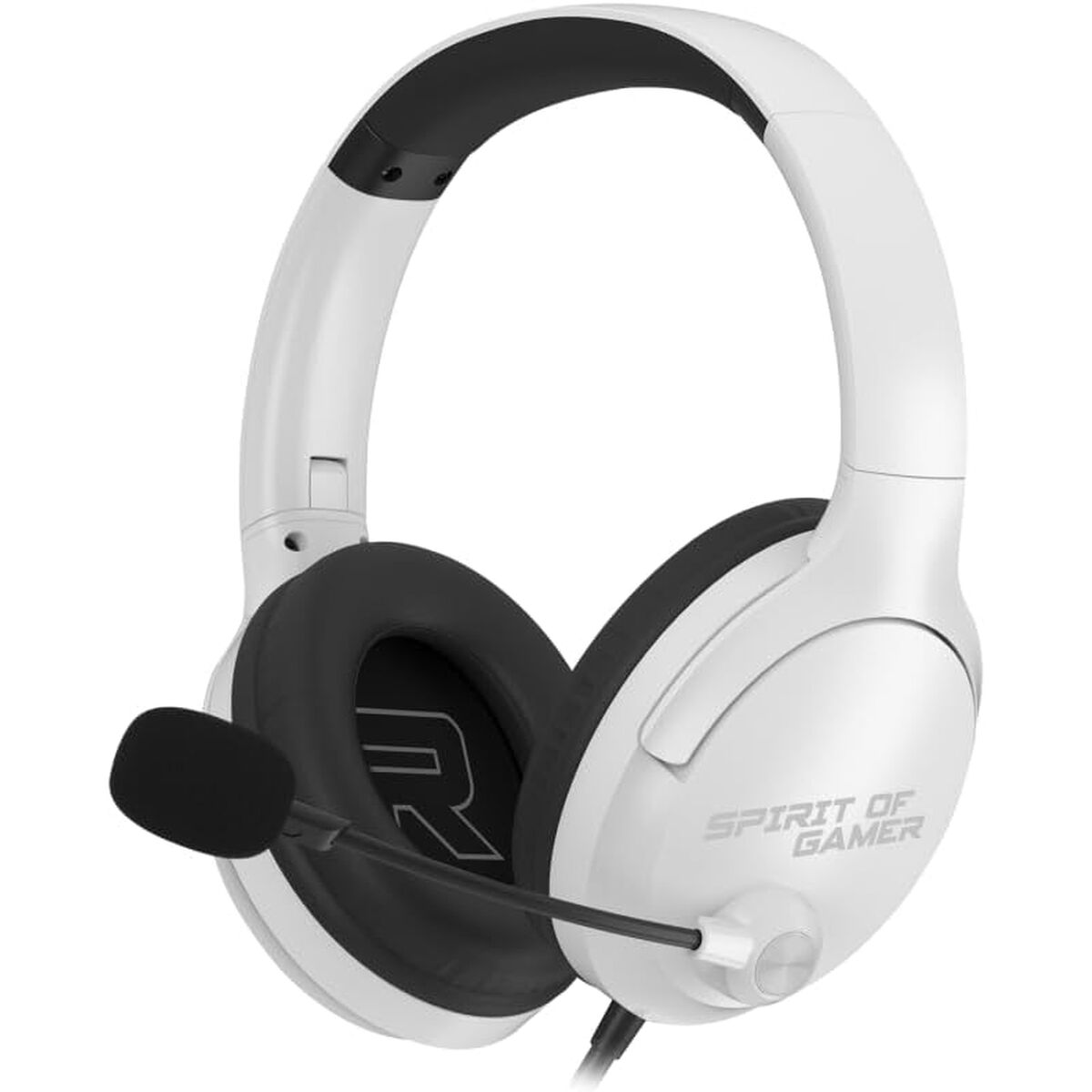 Auriculares com microfone Spirit of Gamer Pro H4 Branco