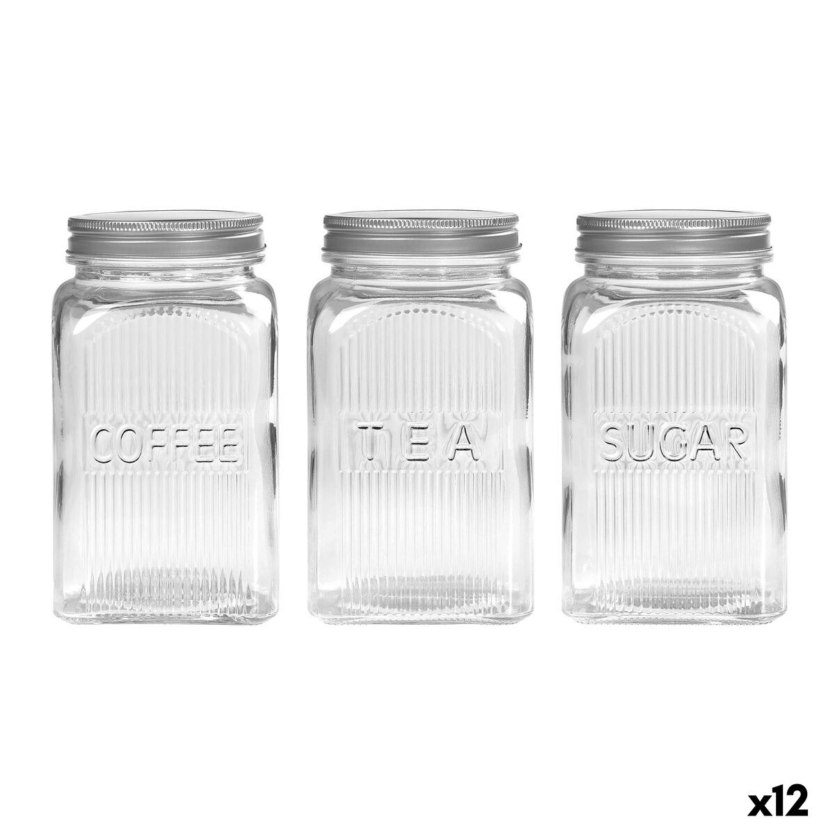 Frasco La Mediterránea Transparente 1,3 L (12 Unidades)