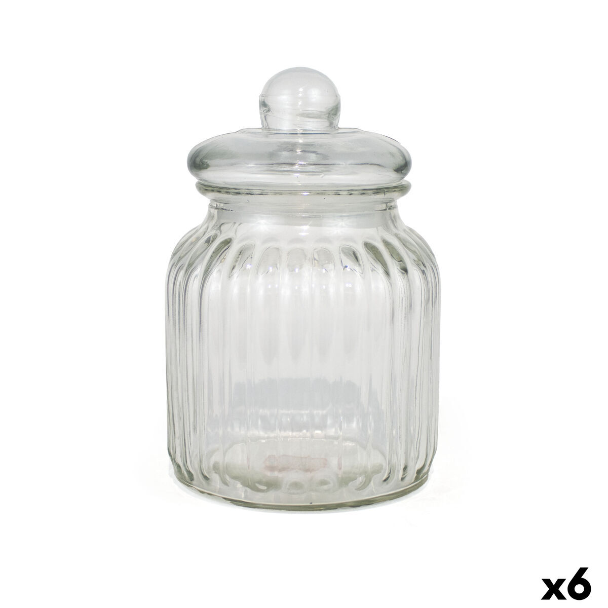 Frasco La Mediterránea CUISINE Transparente 2 L (6 Unidades)