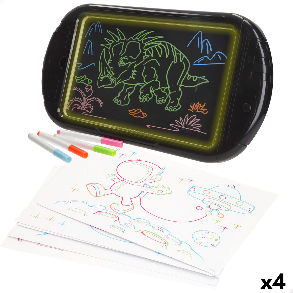 Conjunto de Desenho Colorbaby (4 Unidades) (12 Peças)