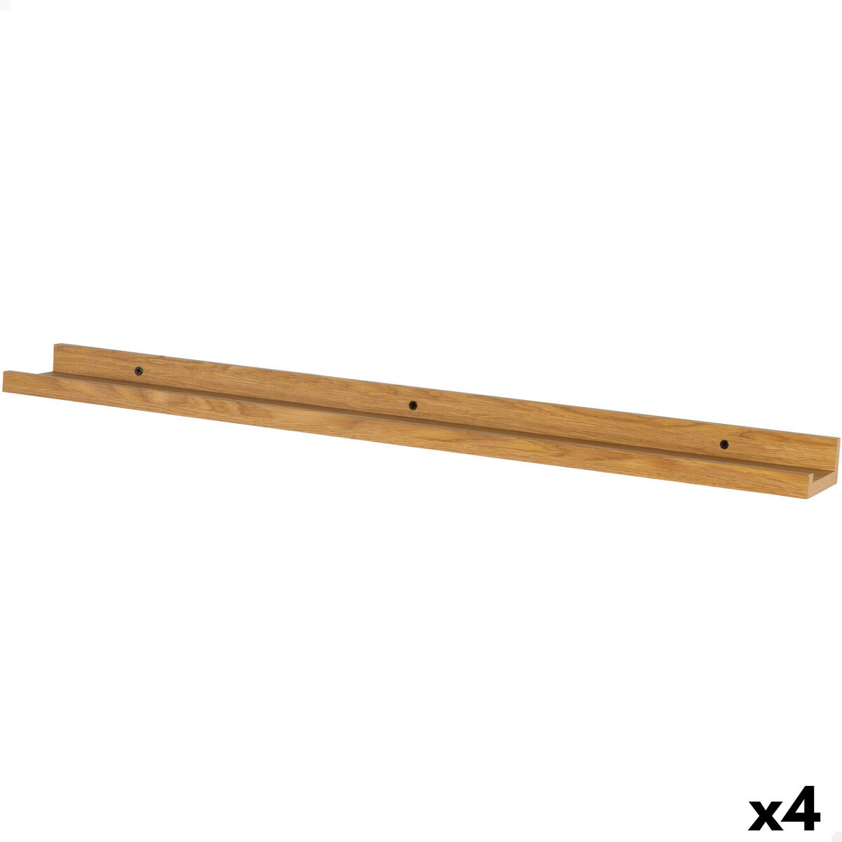 Prateleira Max Home Madeira MDF 120 X 4 X 10 CM (4 Unidades)