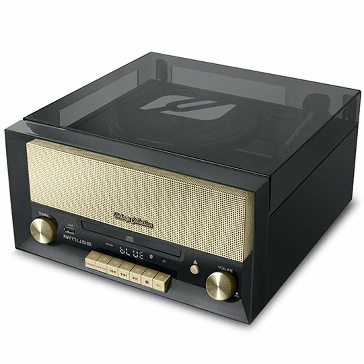 Mini-Aparelhagem de Música Muse MT110 Preto