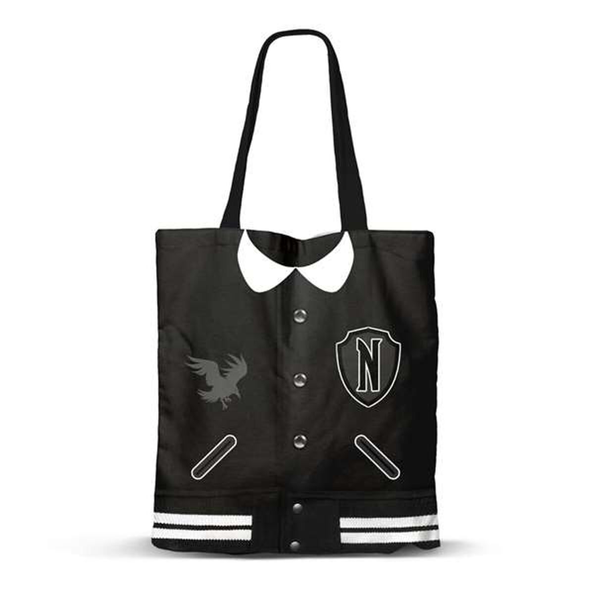 Mala de Compras Wednesday Preto