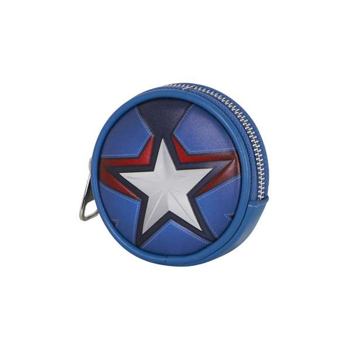 Porta-moedas Capitán América Azul