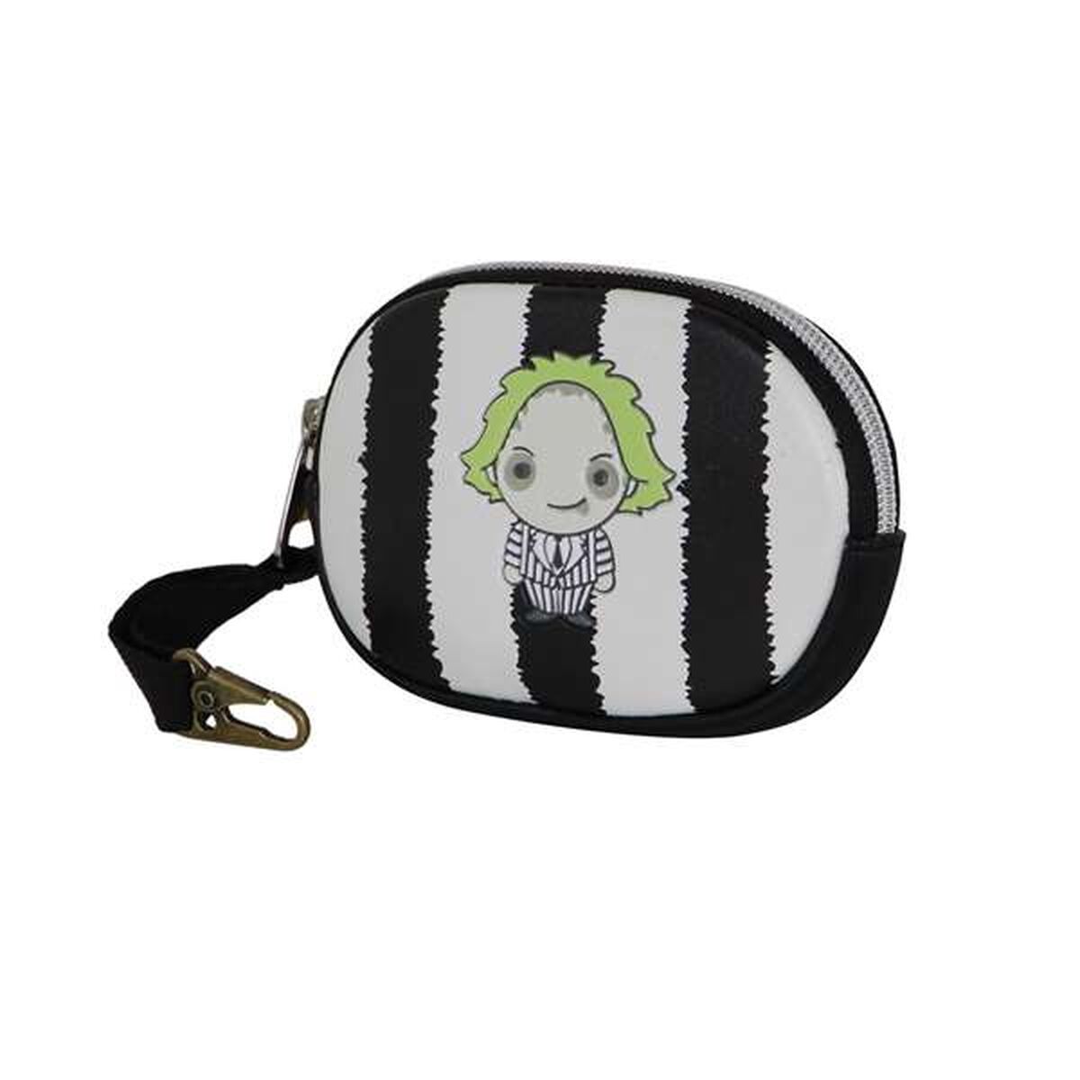 Porta-moedas Beetlejuice Preto