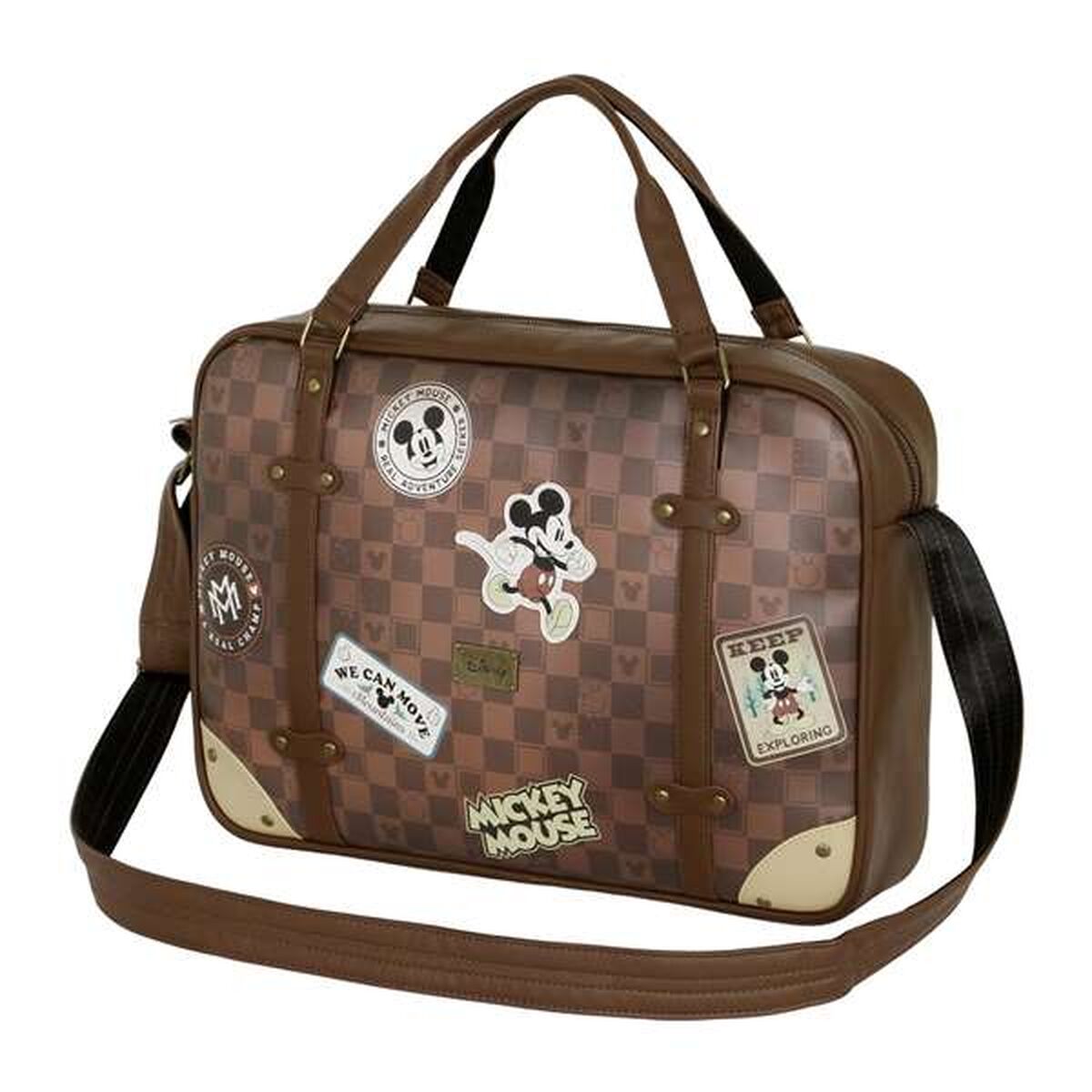 Mala para Portátil Mickey Mouse Castanho