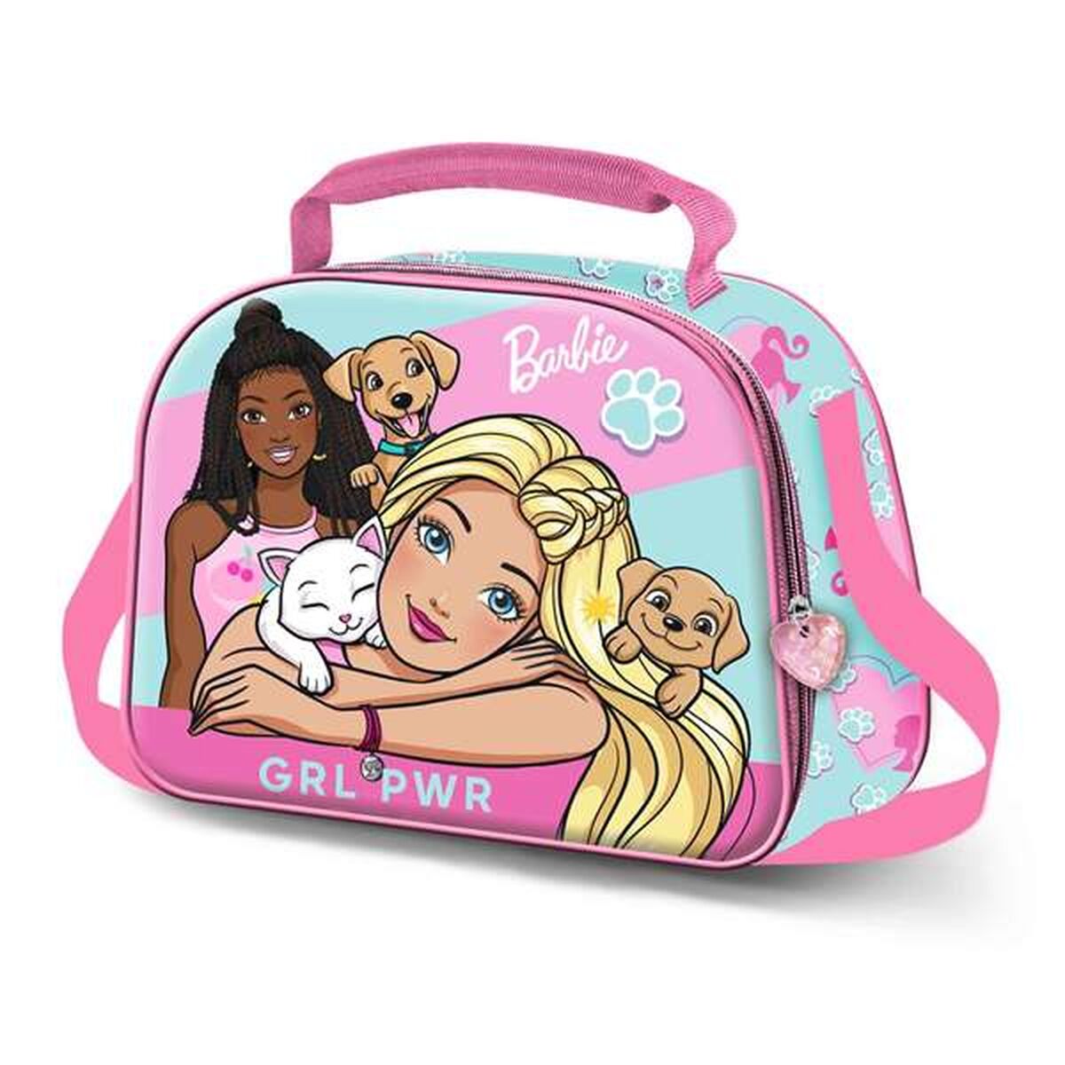 Lancheira Barbie Cor de Rosa