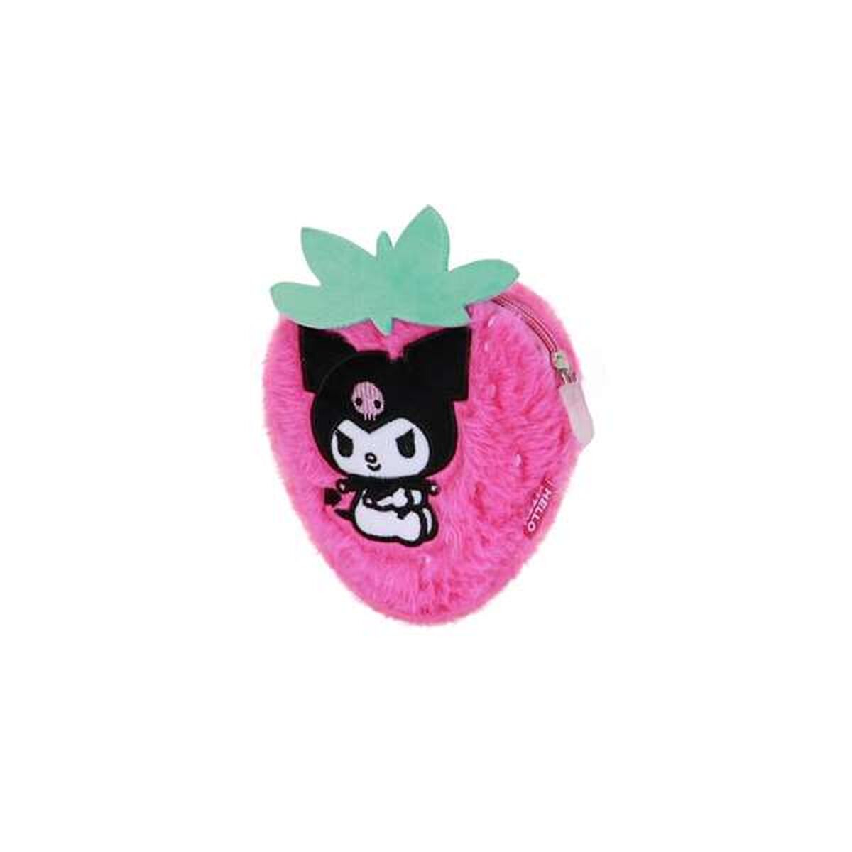 Carteira Kuromi Cor de Rosa 13 x 13 x 4 cm