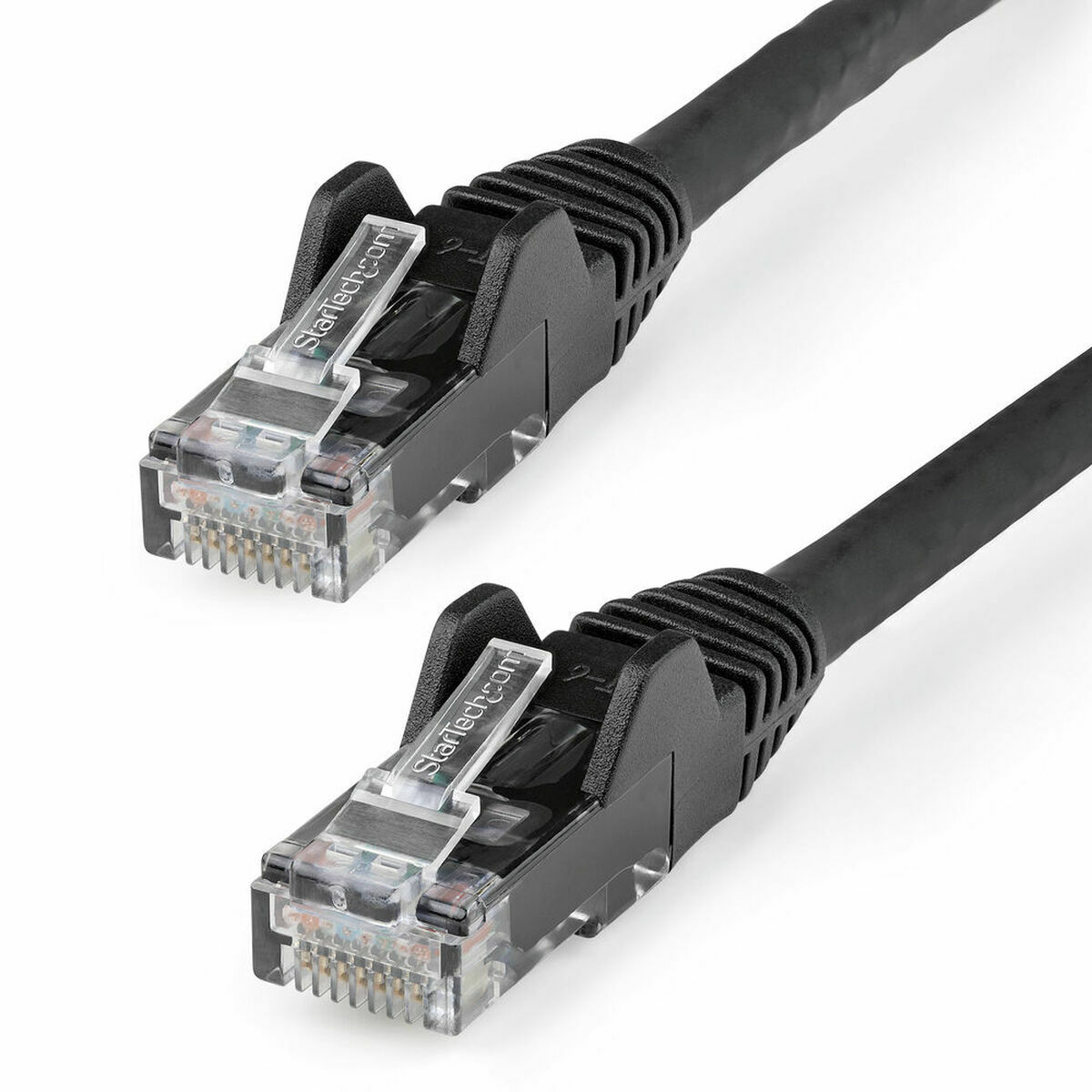 Cabo Ethernet LAN Startech N6LPATCH7MBK Preto 7 m